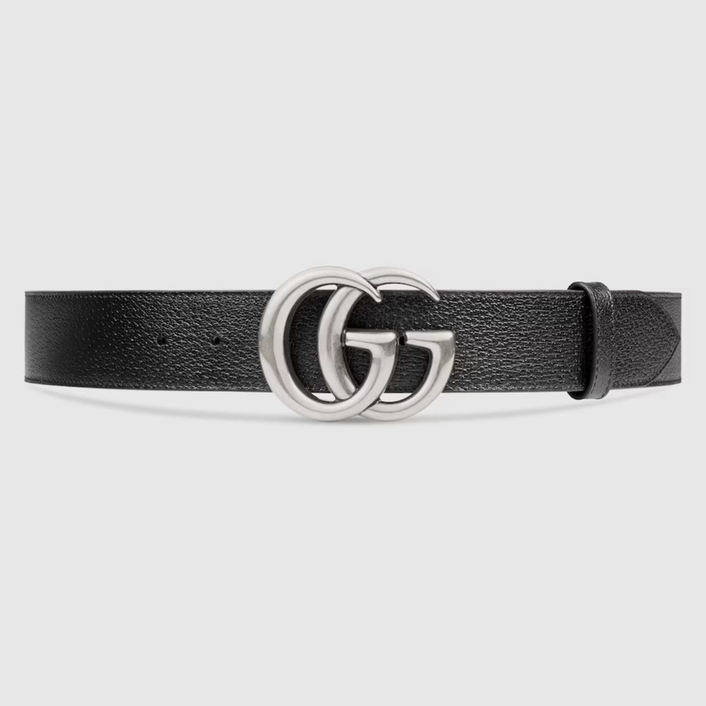 Gucci—GG MARMONT WIDE BELT (USED)